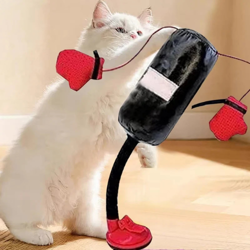 PUNCHYCAT™ — Giocattolo da boxe interattivo per gatti