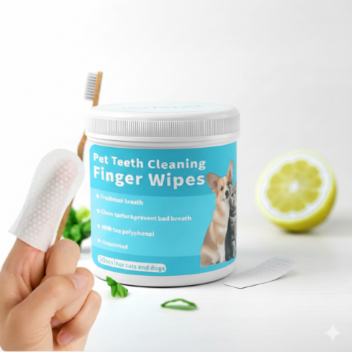 FRESHWIPES™ – Salviette detergenti per denti degli animali domestici