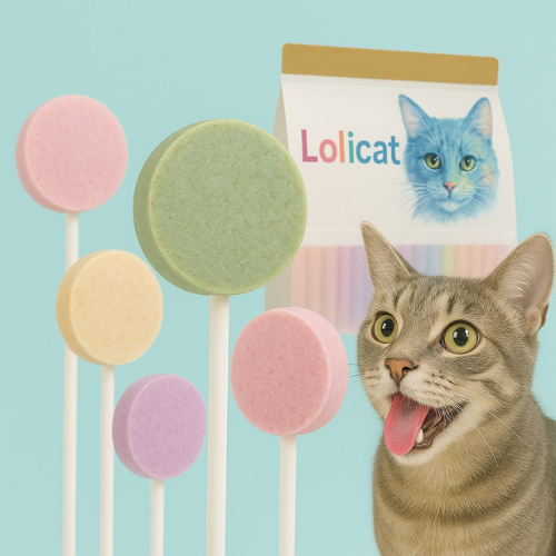 LOLICAT™ – Snack benessere a forma di lecca lecca per gatti (10 pezzi)