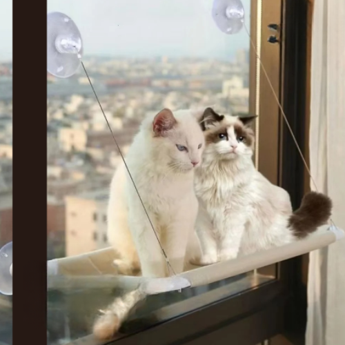 AMACA PER GATTO - Amaca sospesa per i pisolini del tuo gatto
