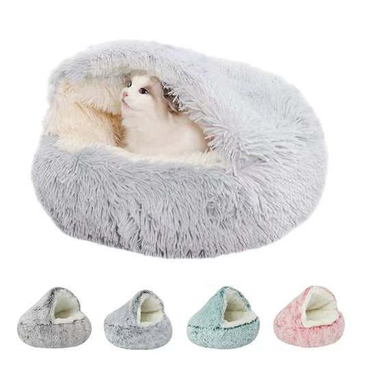 IL POUF ZEN — Lettino accogliente e rilassante per gatti e cani