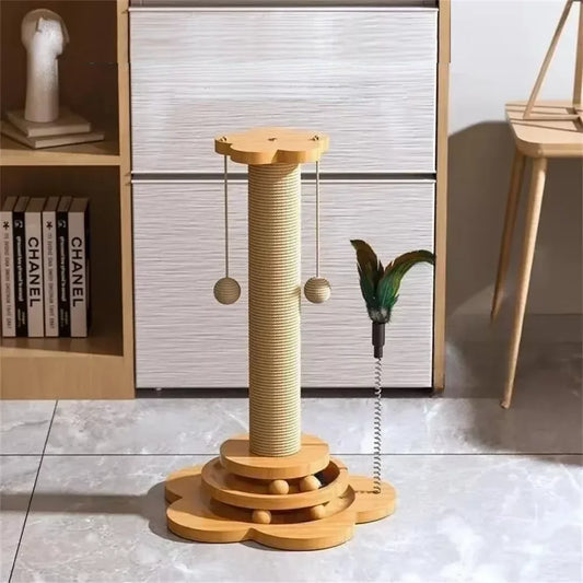 L'ARBRE À BOULE™ — Giocattolo interattivo da grattare per gatti