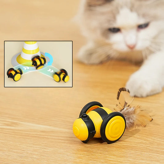 BEECHASE™ — Giocattolo interattivo a forma di ape con piume