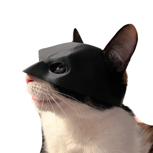 HEROCHAT™ - Mascherina elegante per gatti avventurieri.