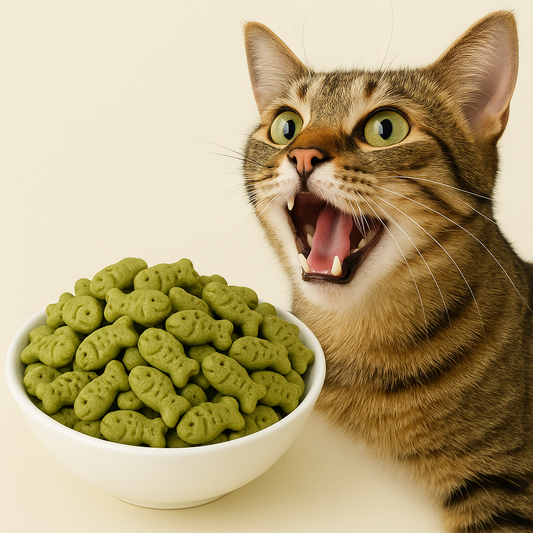 FISHBITE™ – Il biscotto benessere per un gatto in forma (98g)